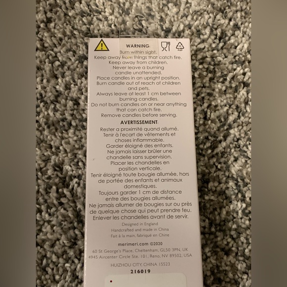 16 Meri Meri Rainbow Star Candles - Picture 4 of 4